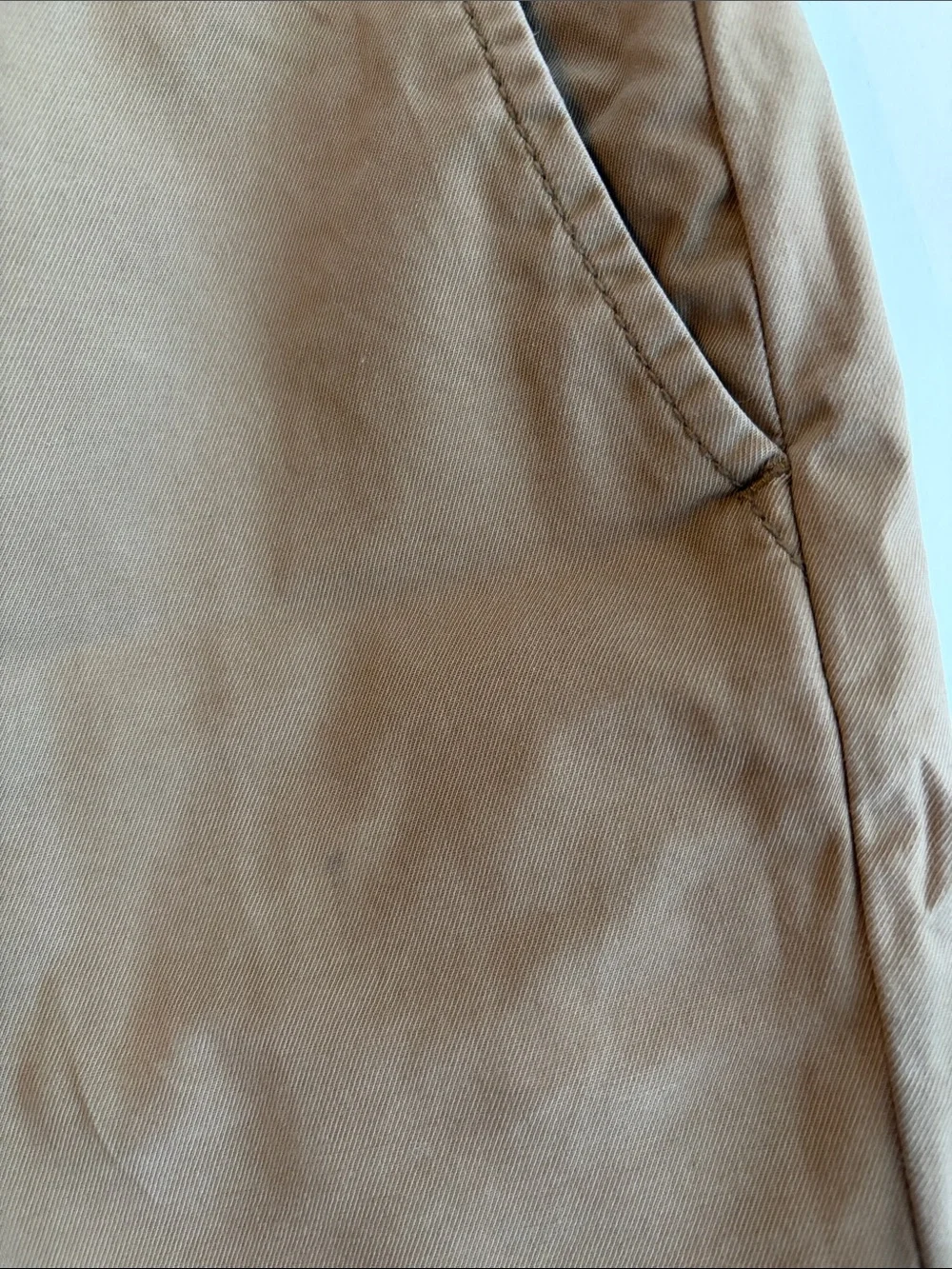 30x32 Banana Republic Tan Chino Pants - Slim-Straight